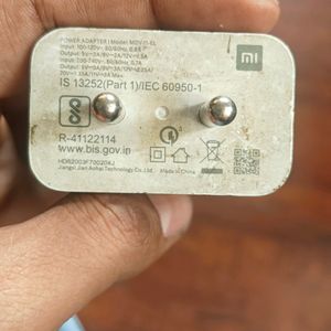 Redmi Note 9 Pro Max Box And Adaptor