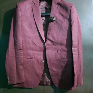 maroon 3 piece suit for men