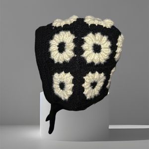 Granny Square Bonnet Hat