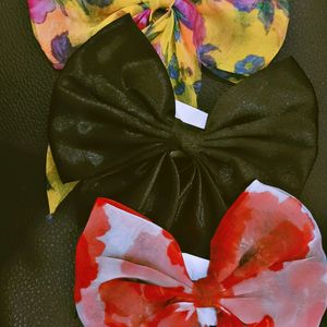 Set of Three Combos+ 2 Hair Bow