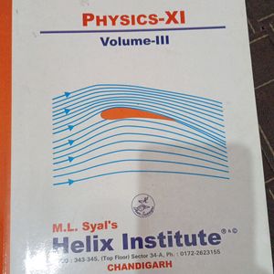 Physics XI Volume-3 (Helix Study Material)