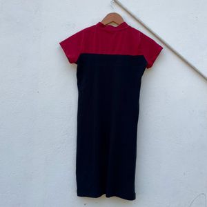 Korean Comfy Mini Summer Black Dress