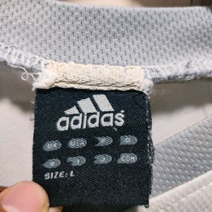 Adidas White Grey T-shirt