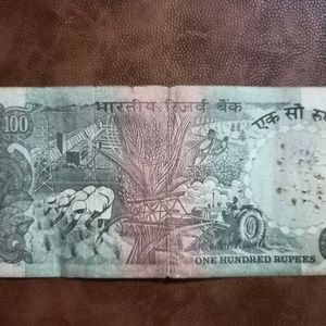 Rare Old 100 Rs Note