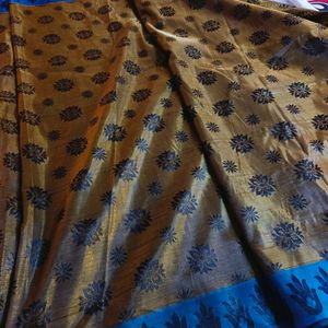 Today Only🎉Unused Saree With Blouse (Women's)