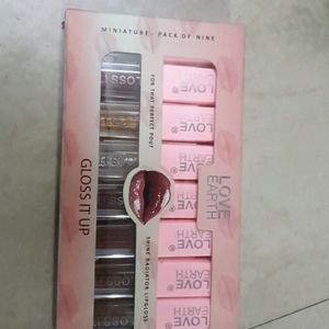 love earth lip glosses