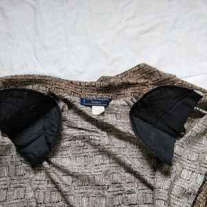 Weave Pattern Half Shirt