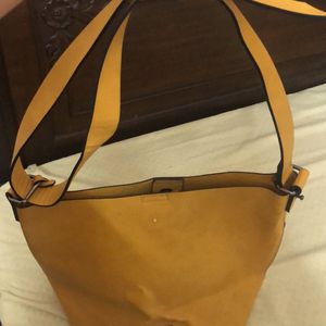 Vero Moda Yellow Handbag