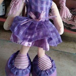 Lavender Girl Soft Toy