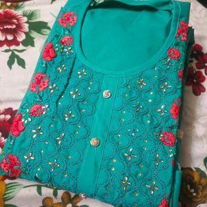 Beautiful Embroidery Work Dress Material