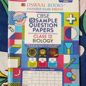 New CBSE 15 Sample Question Paper 12th