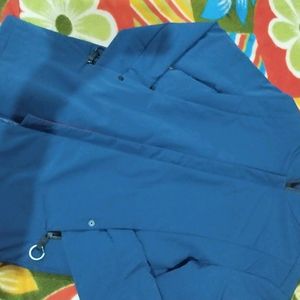 Blue Colour Over Coat