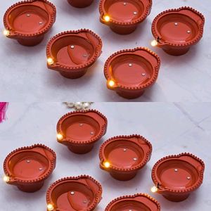 Water Diya (Pack Of 6)