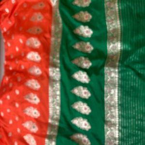 Pure Silk Kadua Meenakari Banarasi Saree