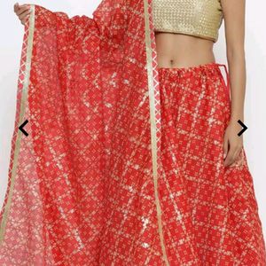 Ajio Lehenga Choli Unstitched