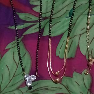 4 Pcs Artificial Mangalsutra For Women