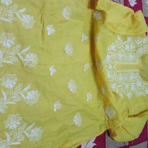 Chikankari Cotton Kurta