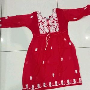 Kurti With Half Inner