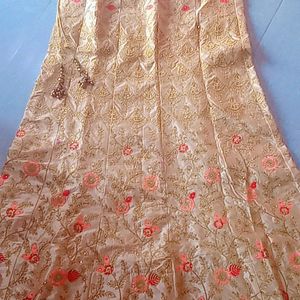 Golden Lehenga For Wedding