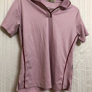 ALKEN Pink Short Sleeve T Shirt