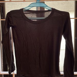 Black Full Sleeve Inner Wear/slip