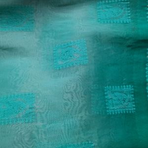 Rama Green Tissue Saree