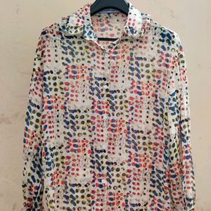 Multi Colour Dots Shirt