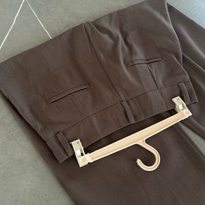 Brown Highwaist Trouser