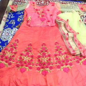 Heavy Pink Lehenga