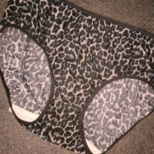 ❤️50 Times Use Cheeta Print  Brief/Panty I Xl