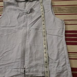 Fabindia Sleeveless Cotton Top