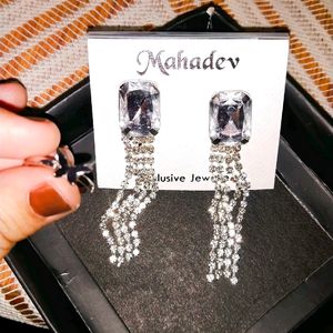 Silver Stylish Earring