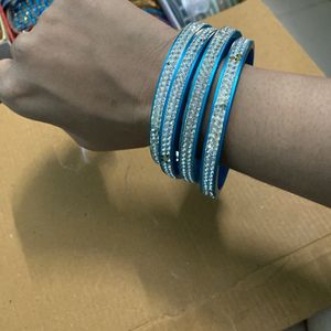 Blue Stone Bangles