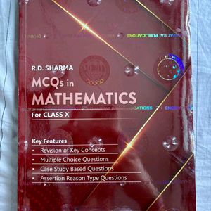 RD Sharma Class 10th + MCQ book New Edition