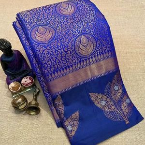 Karwa chauth Special Art Silk Saree With Blouse Pi