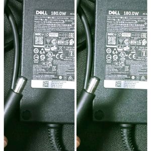 2 DELL 180.0 +180.0 WATT =360 LAPTOP CHARGER