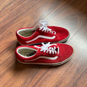 Vans Red Old Skool Sneakers