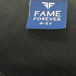 Brand New Black Top By Fame Forever