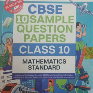 Class 10 Oswaal Math Sample Paper 2024