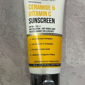 CERAMIDE & VIT C SUNSCREEN