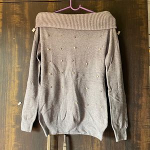 Highneck Sweater Tops