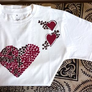 Love Design Painted t-Shirt