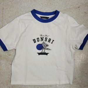 Bonsai White Fitted Top