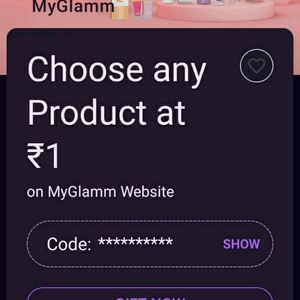 Get A Myglamm Product At 1