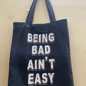 Black Tote Bag