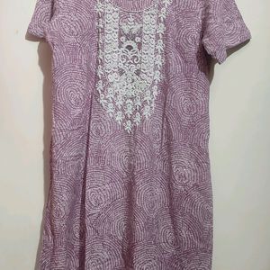 Light Purple💜 Plazo Salwar Suit With Dupatta