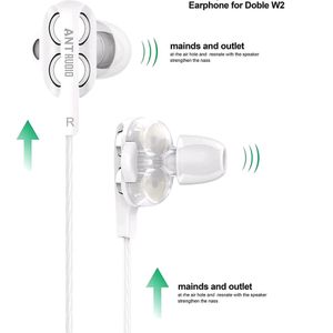 New Ant Audio Wired Headphone Doble W2