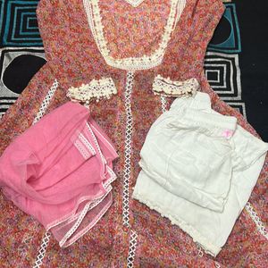 3 Piece Frock Set