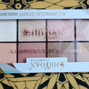 Shryoan Color Studio Eyeshadow & hlighter Pallate