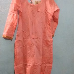 Suit Set In Peach Colour